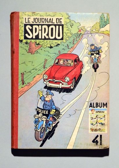 null JOURNAL DE SPIROU
Reliure du Journal de Spirou 41 (1952)
Angles frottés, qqs...