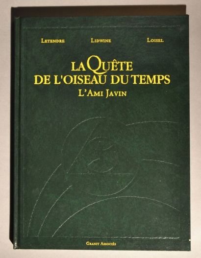 LOISEL-LIDWINE La quête de l'oiseau du temps
Tirage de tête de l'album L'ami Javin...
