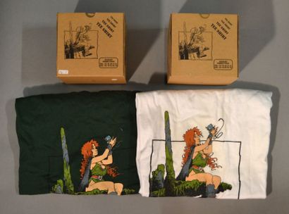 LOISEL Deux T-Shirt XL édités par Kaliani (dans leurs boîtes d'origine)
