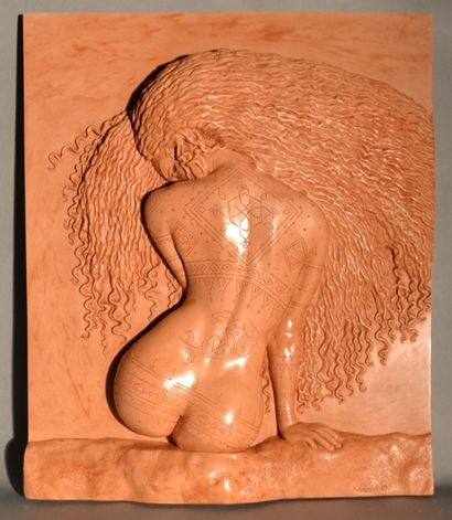 MIRALLES Djinn
Bas relief en plâtre céramique édité par l'Atelier du Rouge Gorge...