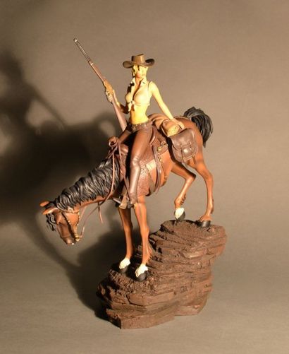 Vatine Angela à cheval
Figurine éditée par Attakus numérotée à 399 exemplaires