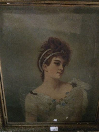 null 1 huile sur toile "jeune femme" 1899 Germaine