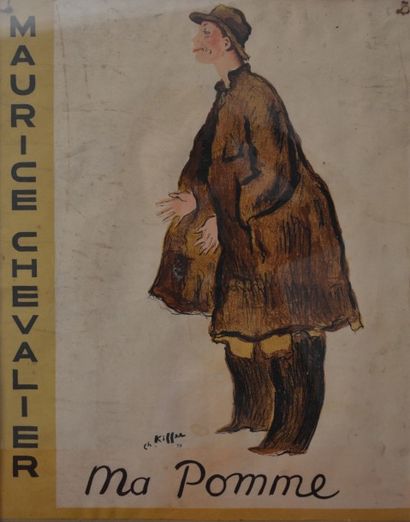 null Ch . Kiffer

Affiche de Ma Pomme avec Maurice Chevalier 

48,5 x 39 cm

(ac...