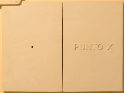 Vanna NICOLOTTI «Punto X», 1980
Technique mixte sur toile signée au dos
30 x 50 ...