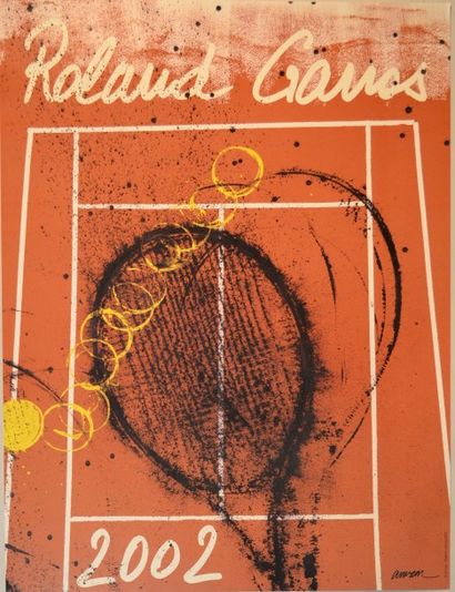 null Roland GARROS
Lot de deux affiches:
-2002 ARMAN
-2000 TAPIES
74 x 56,5 cm c...