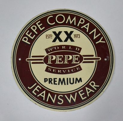 null Pepe Company
Plaque emaillée moderne diamètre 28 cm