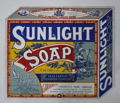 null Sunlight Soap
Plaque emaillée moderne
21 x 25 cm