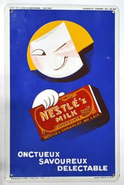 null Nestle Milk
Belle reproduction pour la retrospective européenne Orly 1983
Tirage...