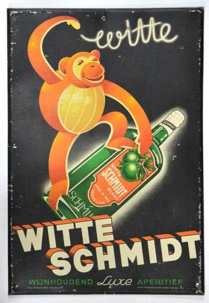 null Witte Schmidt
Metal et carton marquée Taxe ebtalled Brus 350-265-1939, Jofico...