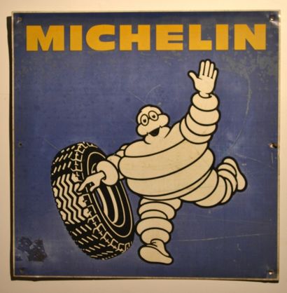 null Michelin
Plaque en métal carre marquée Chagnon S220 Made in France (métal corné...