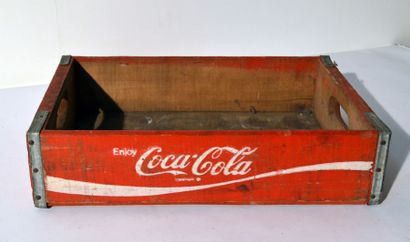 null Coca Cola ®
Cagette ancienne en bois renforcé de métal
11 x 30 x 47 cm