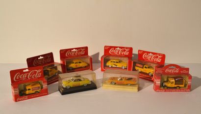 null Coca Cola ®
8 véhicules en boîte de marque Solido