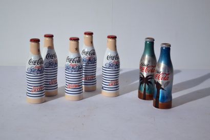 null Coca Cola ®
7 bouteilles en alu dont 5 Jean Paul Gautier et 2 en tirage limité...