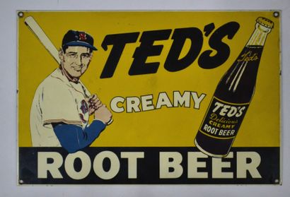 null Root Beer
Plaque émaillée
Réplique moderne
25 x 38 cm