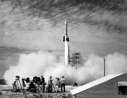 NASA - 1950 Premier lancement d'une fusée depuis Cap Canaveral en Floride (Bumper...