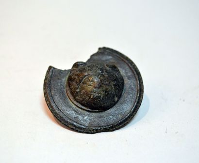 null Applique discoïde au visage de Méduse

Bronze 4 cm

Période gallo romaine, I-IVème...