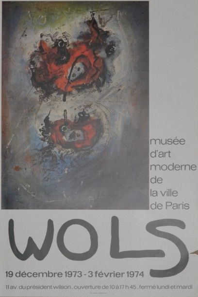null Otto WOLS

Affiche de l'exposition u musée d'art moderne de la ville de Paris...