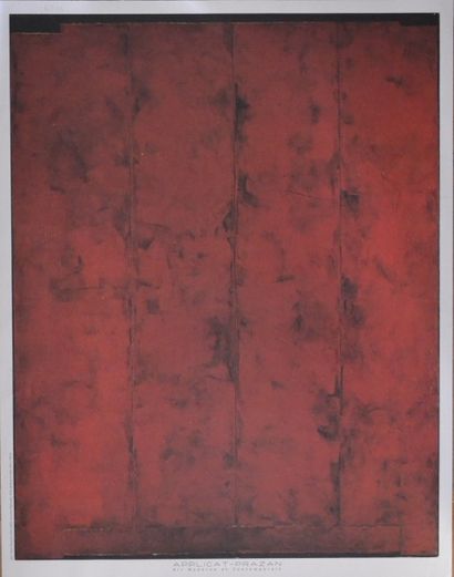 null Lot de deux affiches:

- Ernest PIGNON ERNEST 1974, 104 x 69 cm

- Jean Pierre...