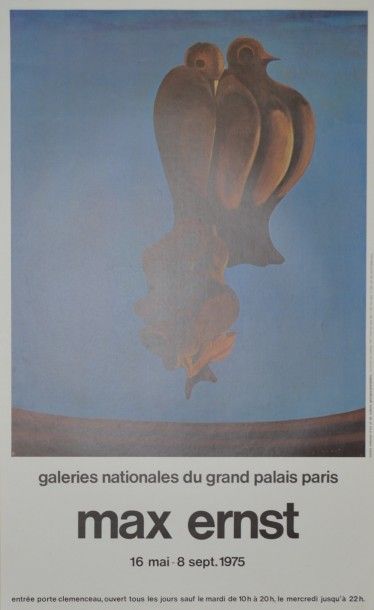 null Max ERNST

Affiche de l'exposition aux galeires nationales du Grand Palais en...