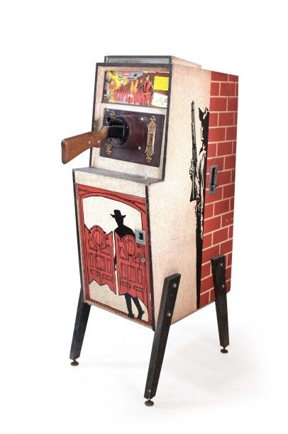SEGA Rifleman, borne d'arcade 1967
Jeu électro mécanique fabriqué en 1967, où le...