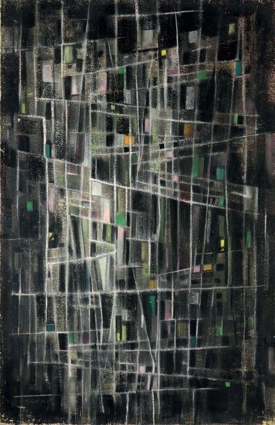 Renato Righetti Composition abstraite, 1948
Huile sur toile
Signée en bas à gauche
Porte...