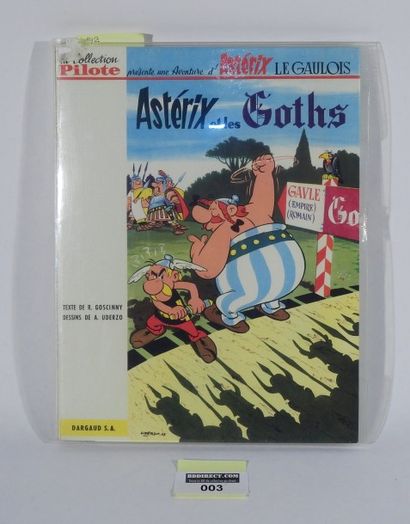 null ASTERIX
Asterix chez les Goths
Réédition pilote (12 titres au dos, 9 + 3)
Trés...