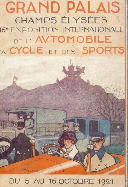 null 1921,Catalogue/livre de la 16e
l'Exposition Internationale de l'Auto et du cycle...