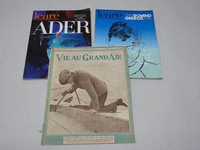 null Ader/Garros
Trois revues historiques
- Ader, numéro 68 d'ICARE, 1974, par Charles...