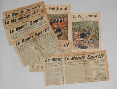 null Tour de France1903/Monde Sportif
Ensembles de trois pièces
- Deux numéros du...
