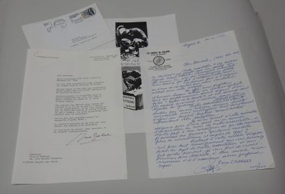 null Arno Breker/Leducq
Etonnante lettre dactylographiée,
Mais joliment signée d'Arno...