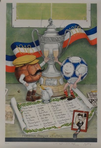 null Euro 84/Coupe de France 1992
Cinq affiches
- Quatre affiches de l’Euro 1984,...