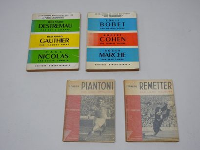 null Cinq Bios de grands joueurs
- F.Remetter par Marc Hauguet, 60 pages, 1956
-...