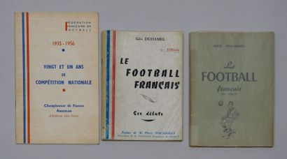 null Duhamel/Duquesne
Trois plaquettes essentiel
- Le football français, ses débuts,...
