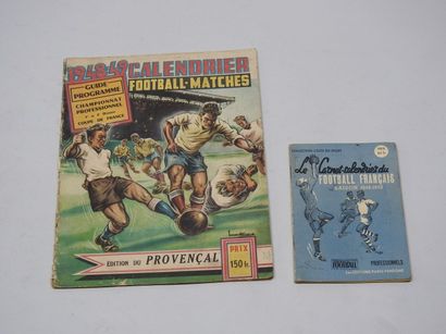 null Bilan/Calendrier 2 titres
- 1948-49, Calendrier Football Matches, superbe couverture...