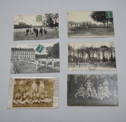 null Cartes-postales
Deux ensembles de 19 cartes 7 photos-militaires-religieuses,...