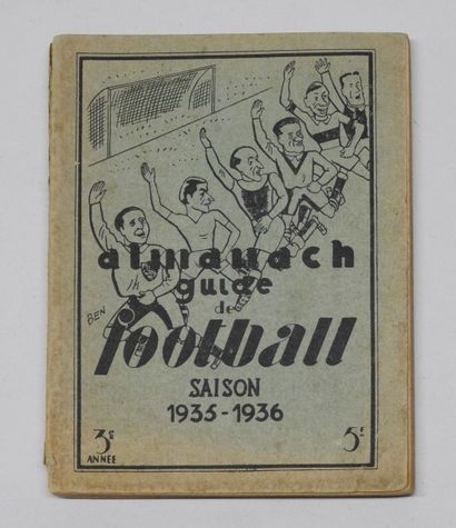 null Almanach guide du football Rossini
Saison 1935-36 160 pages, 14 x 11 cm (couv...