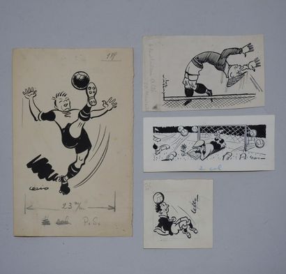null OM Caricatures originales, années 1930/50
- Alle, par Luc Vincent. Le grand...