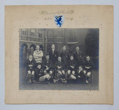 null Stearns d'Oxford
Photo originale, 1919 le XI de l'Emmanuel College d'Oxford...