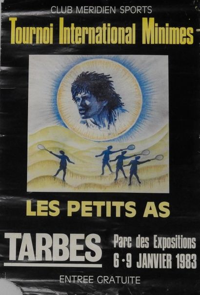 null Tournoi des Petits As
Trois affiches
- 1983 (avec Noah par Caraieu) 69,5 x 46...