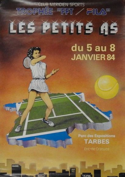 null Tournoi des Petits As
Trois affiches
- 1983 (avec Noah par Caraieu) 69,5 x 46...