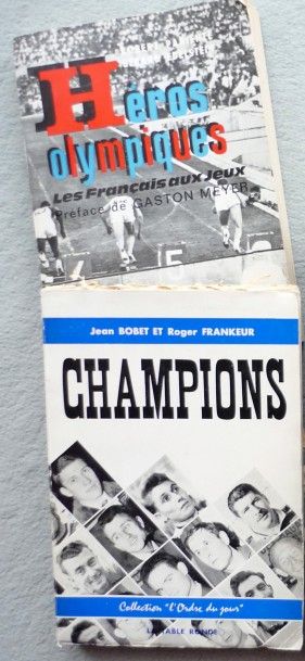 Roland Laudenbach Deux livres dédicacés des Editions de La Table Ronde
- «Héros olympiques»...