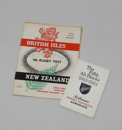 null BRISTISH ISLES vs NEW ZEALAND, 1959 4e rugby test à l'Eden Park d'Auckland le...