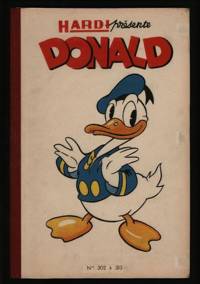 DONALD Hardi présente Donald, reliure des numéros 302 à 313
Superbe exemplaire proche...