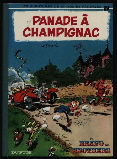 FRANQUIN Spirou et Fantasio Panade à Champignac
Edition originale Superbe