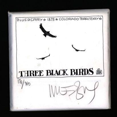 GIRAUD Portfolio Three Black Birds édité par Stardom en 1995 numéroté et signé à...
