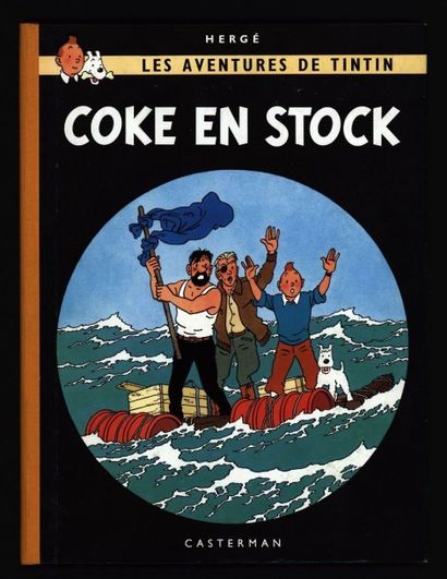 HERGÉ Tintin Coke en Stock 4ème plat B35 1964
Superbe exemplaire très frais, proche...