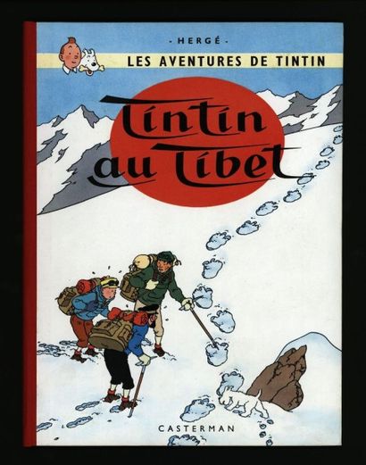 HERGÉ Tintin au Tibet 4ème plat B34 1963
Superbe exemplaire, somptueux (neuf)