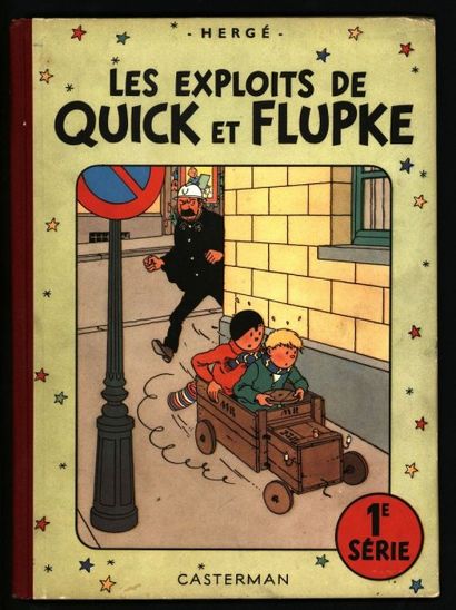 HERGÉ Quick et Flupke 1ere série
Réédition 4ème plat B4
Très bel exemplaire