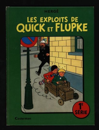 HERGÉ Quick et Flupke
Les volumes 1 à 3 (dernier titre Les Bijoux de la Castafiore)...