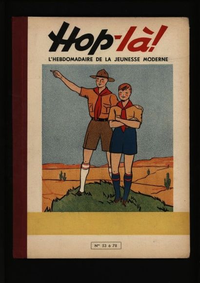 HOP LA Reliure de 1938 numéros 53 à 78
Etat tout proche du neuf
